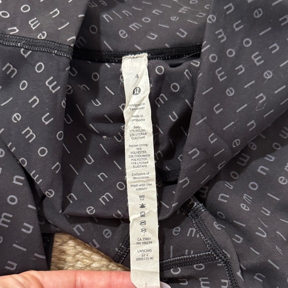 lululemon Wunder Train High Rise 25” Leggings - Picture 4 of 4